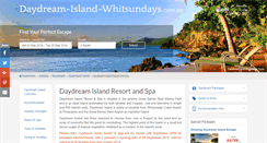 Desktop Screenshot of daydream-island-whitsundays.com.au